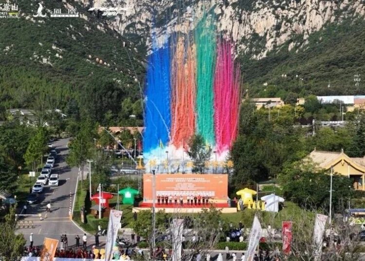 China Cycling Tour Wraps Up in Style at Song Mountain